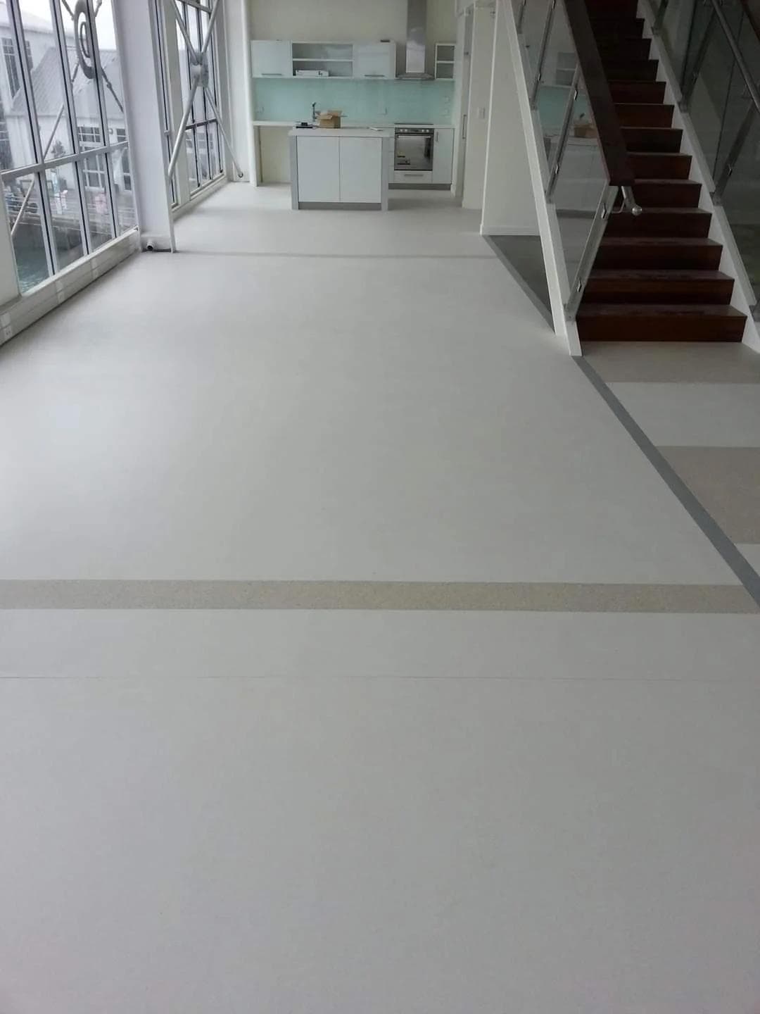Anti-slip flooring for healthcare facility flooring